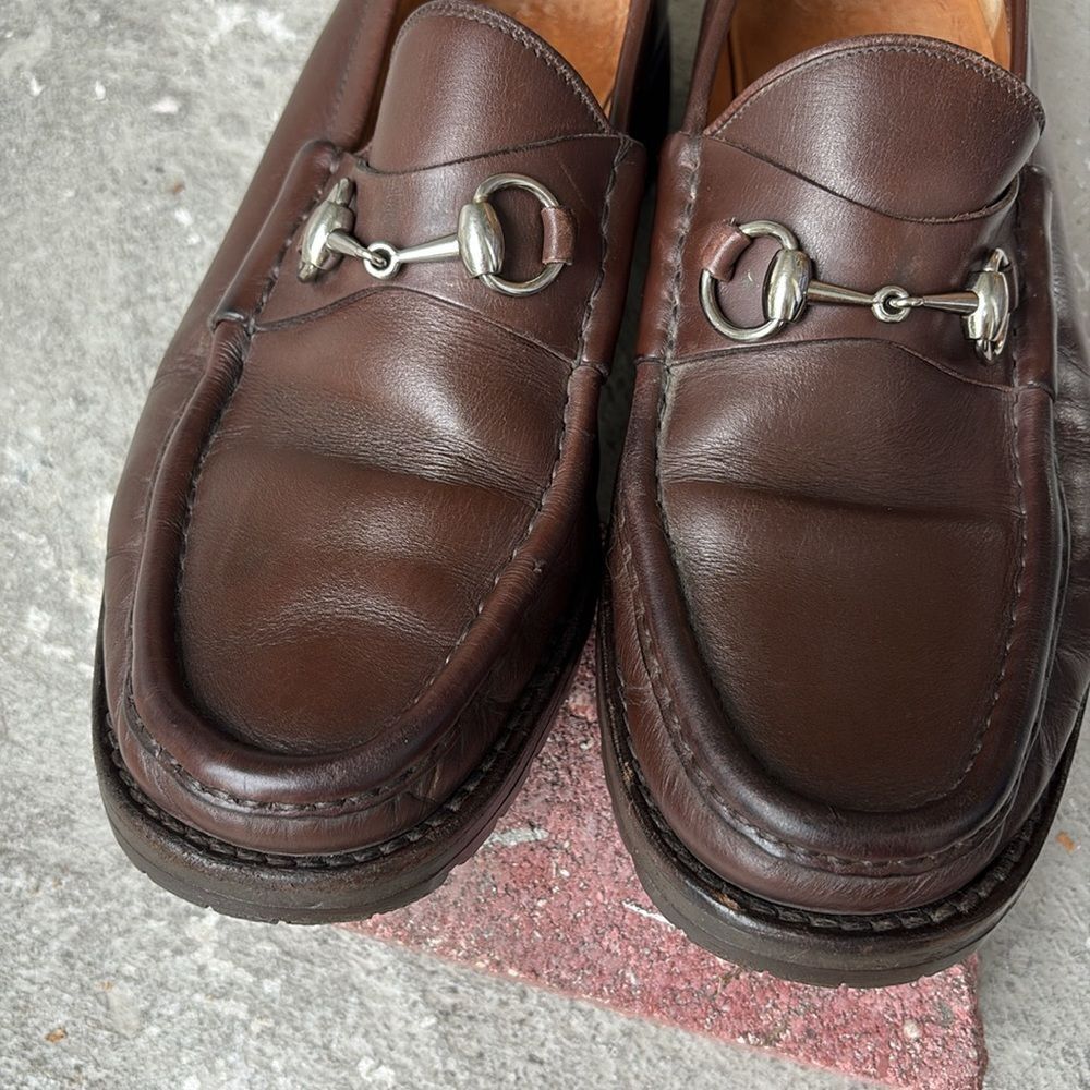 Gucci brown loafers - Picture 5 of 10